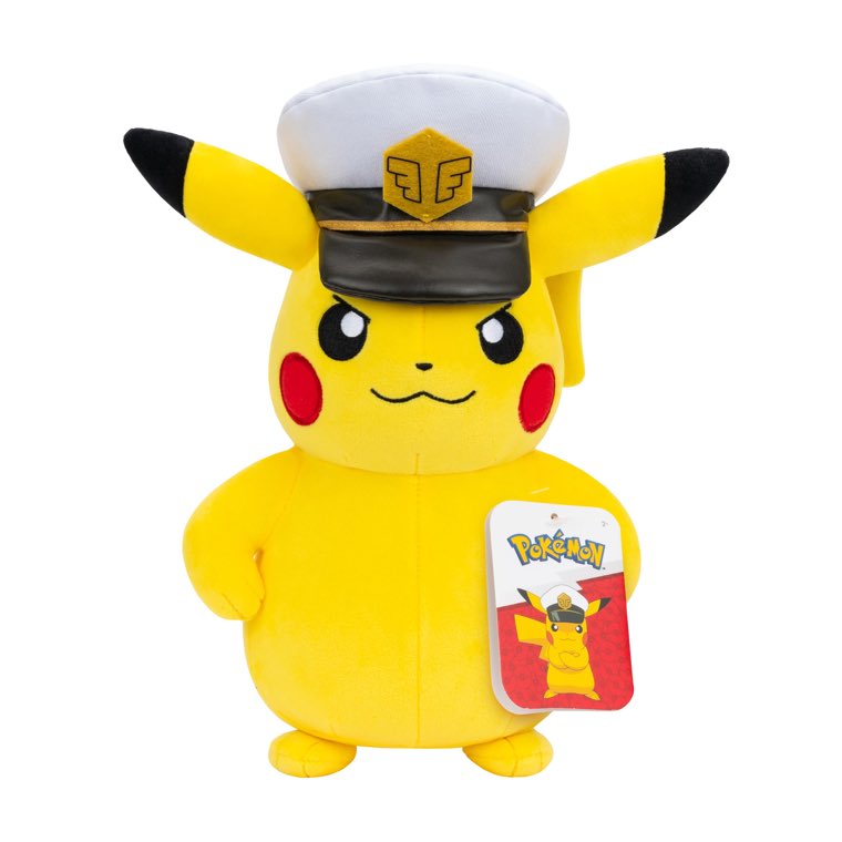 Captain Pikachu Plush
