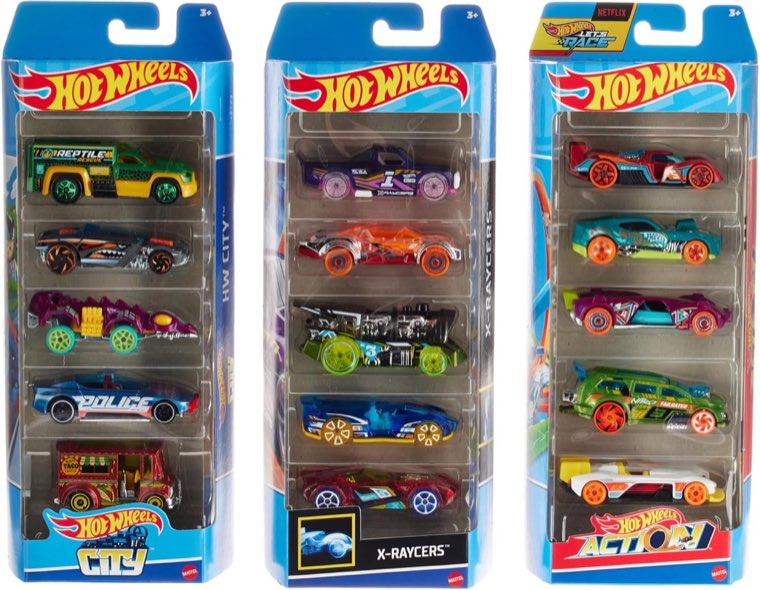 Hot Wheels cars